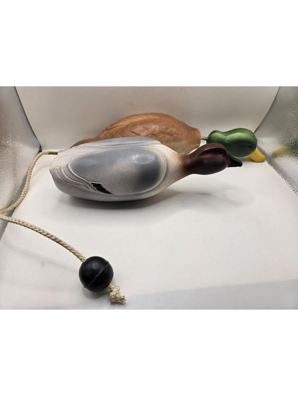 Remington Foam Pintail Duck Decoys Pair Rigged Floating Diver Mixed Lot